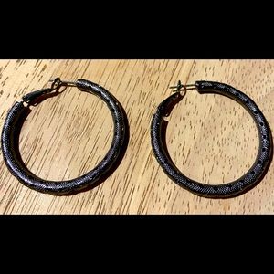 Lia Sophia Hoop Earrings